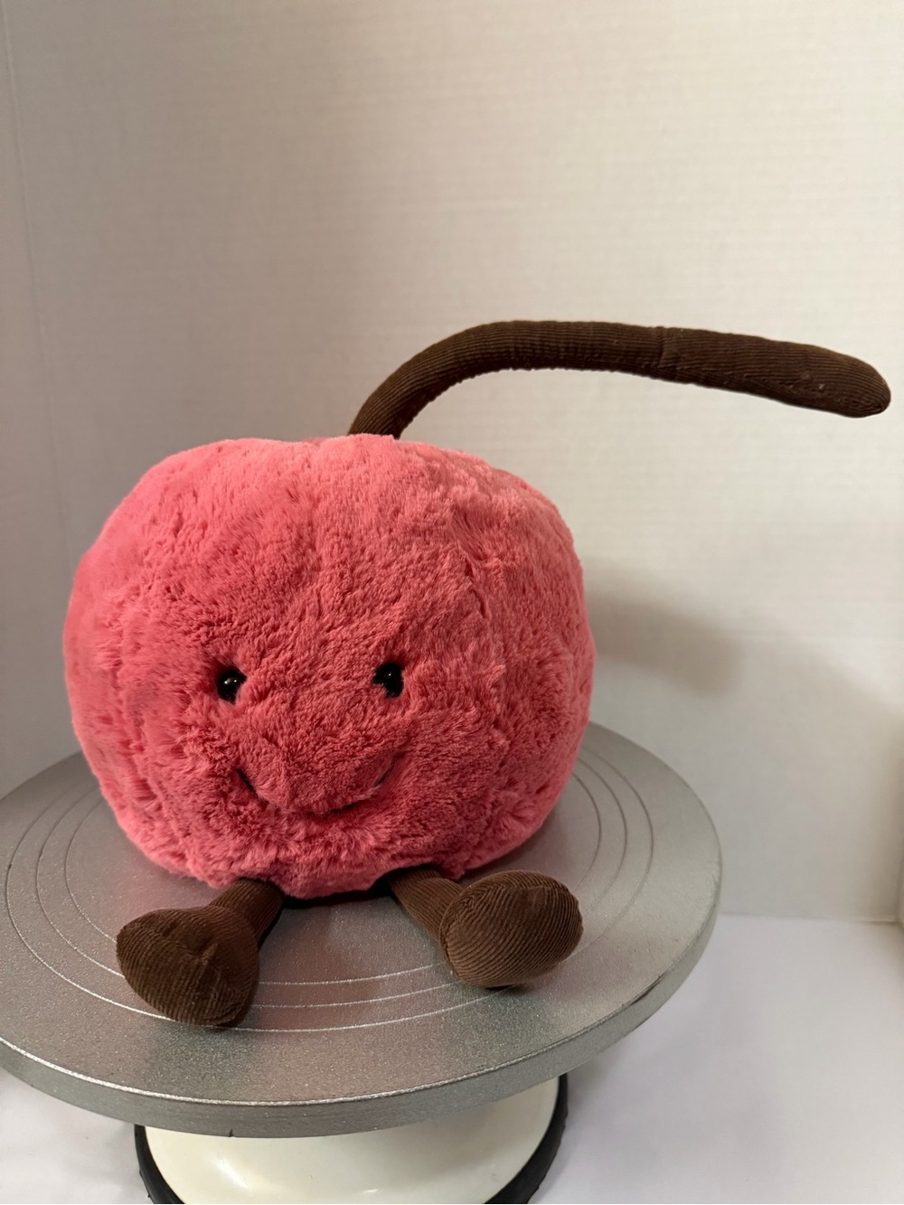 Jelly Cat plush toy cherry